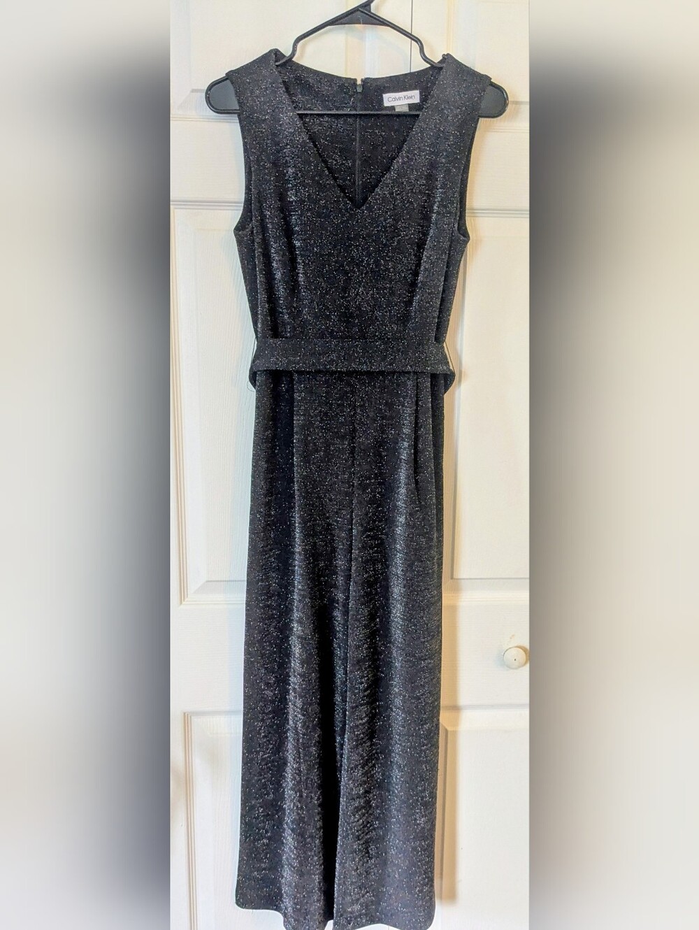 Black Sparkle Calvin Klein Jumpsuit Size 4